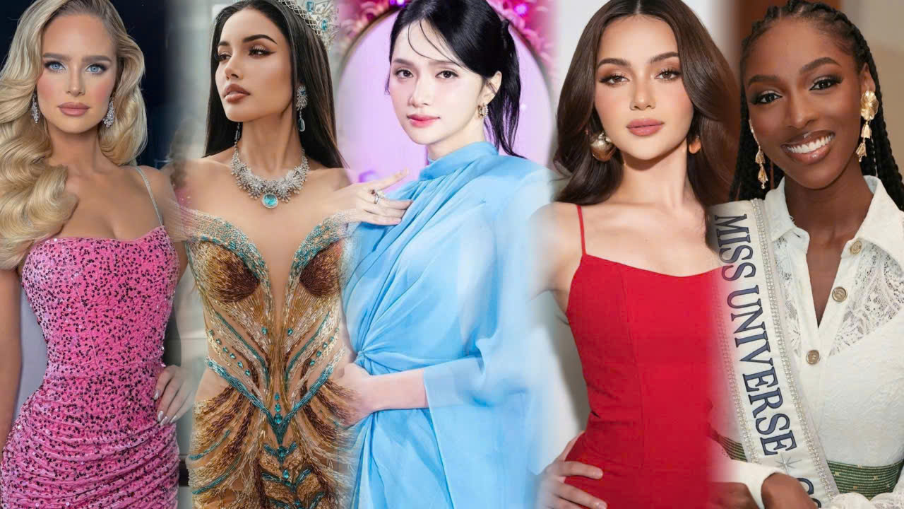 Những đối thủ mạnh của Hương Giang Idol ở Miss Universe 2025