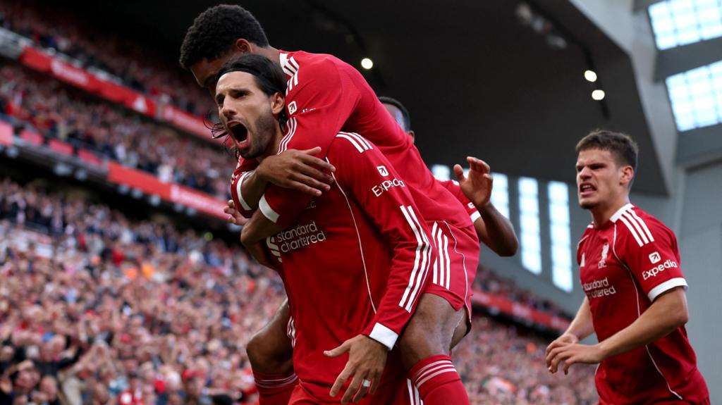 Arsenal gục ngã tại Anfield: từ chấn thương Saliba đến “phút phép màu” của Szoboszlai.