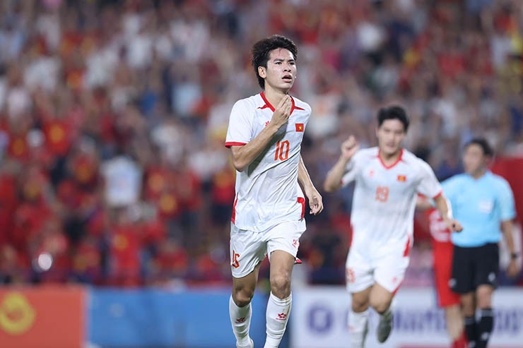 Văn Thuận ghi bàn thắng duy nhất cho U23 Việt Nam