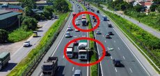 Xe tải, xe khách từ 29 chỗ ngồi, xe giường nằm bị cấm đi vào làn 1 trên 2 tuyến cao tốc