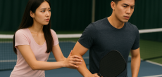Nhiều cô vợ mới chơi pickleball lên mạng than vãn vì bị mắng nhiều hơn số lần chạm bóng khi đánh đôi với chồng.
