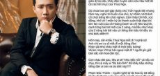 Bài thương tiếc nghệ sĩ đàn bầu Phạm Đức Thành của Trấn Thành