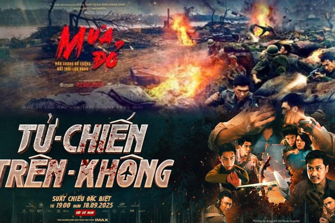 Mưa Đỏ và Tử Chiến Trên Không